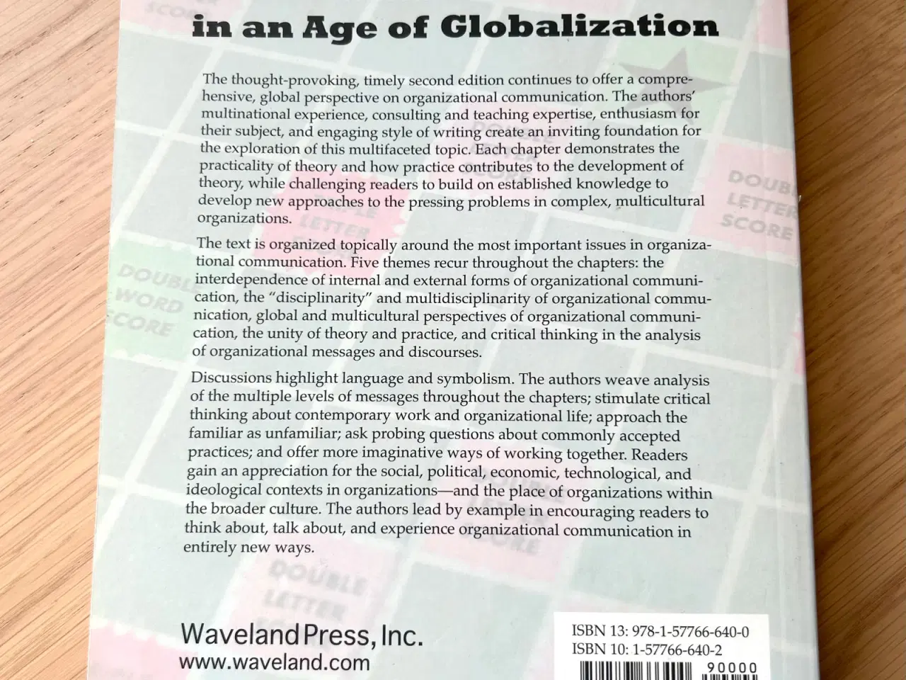 Billede 2 - Organizational Communication in an Age of Globaliz