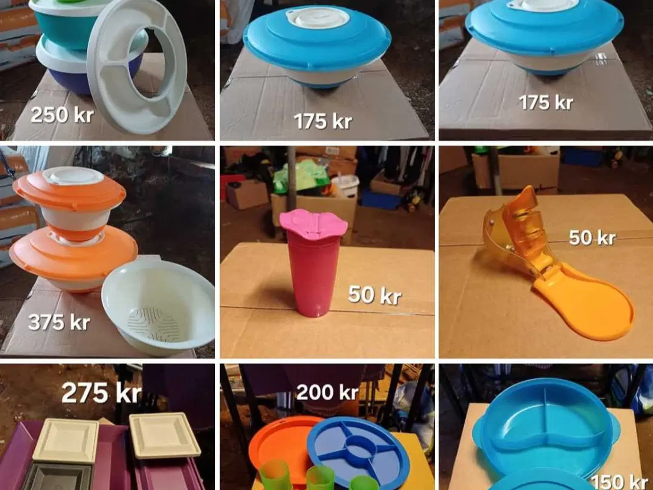 Billede 1 - Div brugt tupperware 