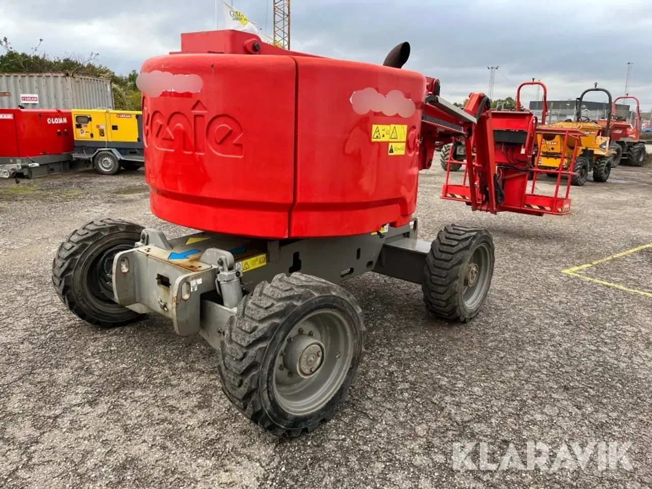 Billede 3 - Knækarmsbomlift Genie Z-45/25J 4x4