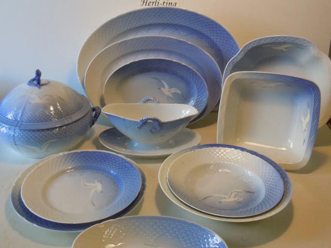 Billede 1 - OPHØRSUDSALG på BG "Mågestel u.guld". Priser fra