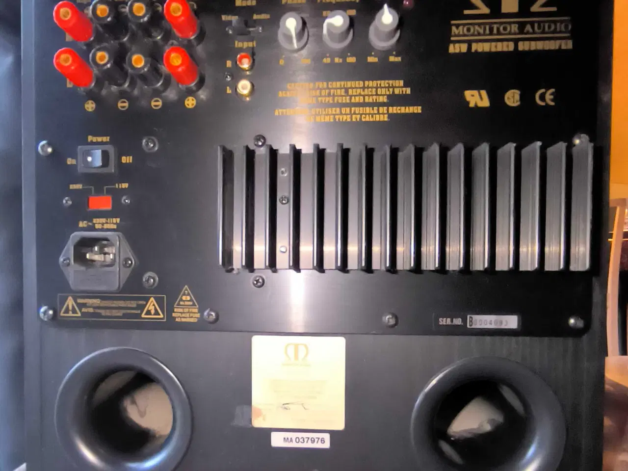 Billede 3 - Monitor Audio 3.1 Sub / højttaler sætsæt