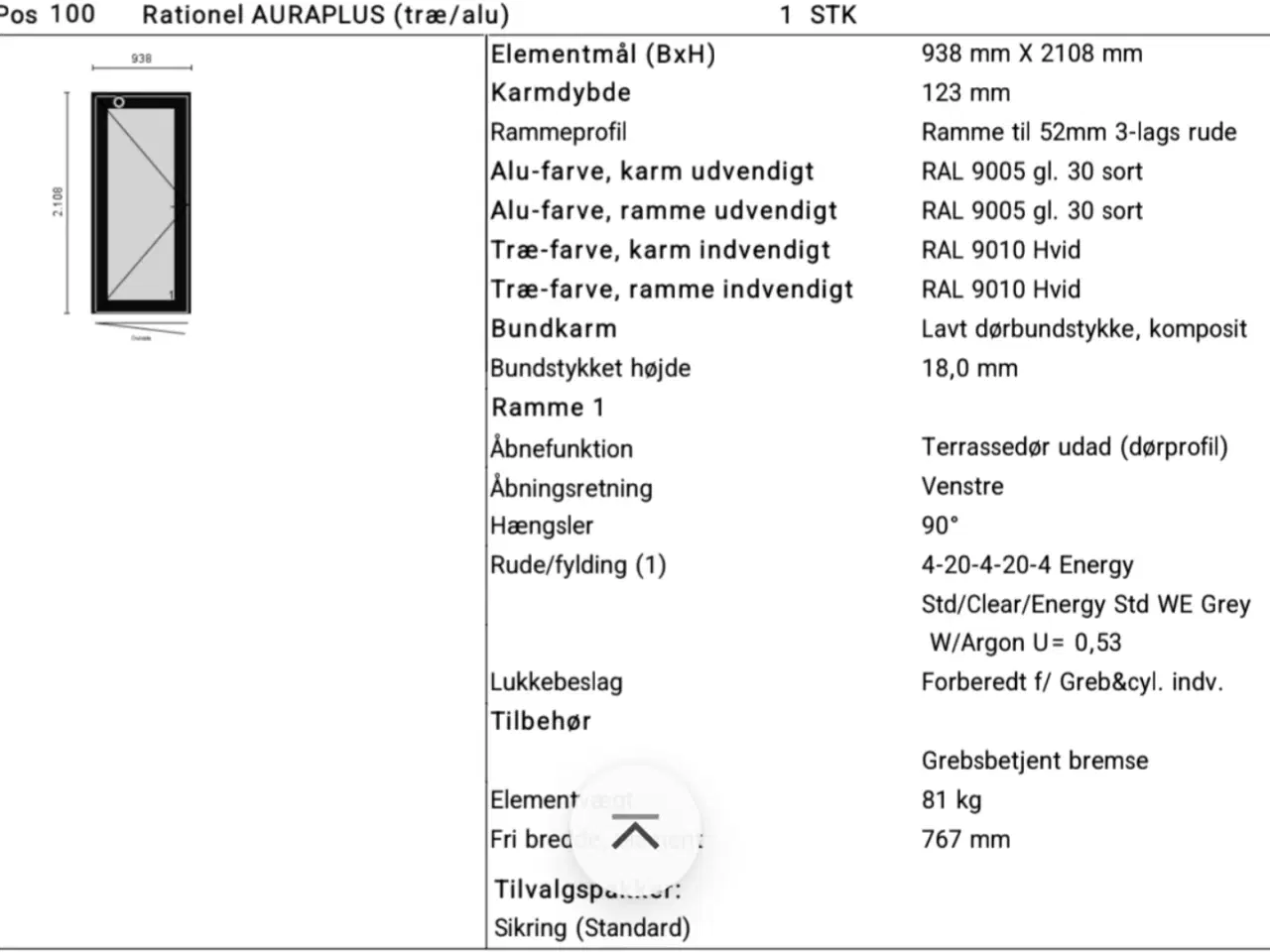 Billede 5 - Rationel træ/alu