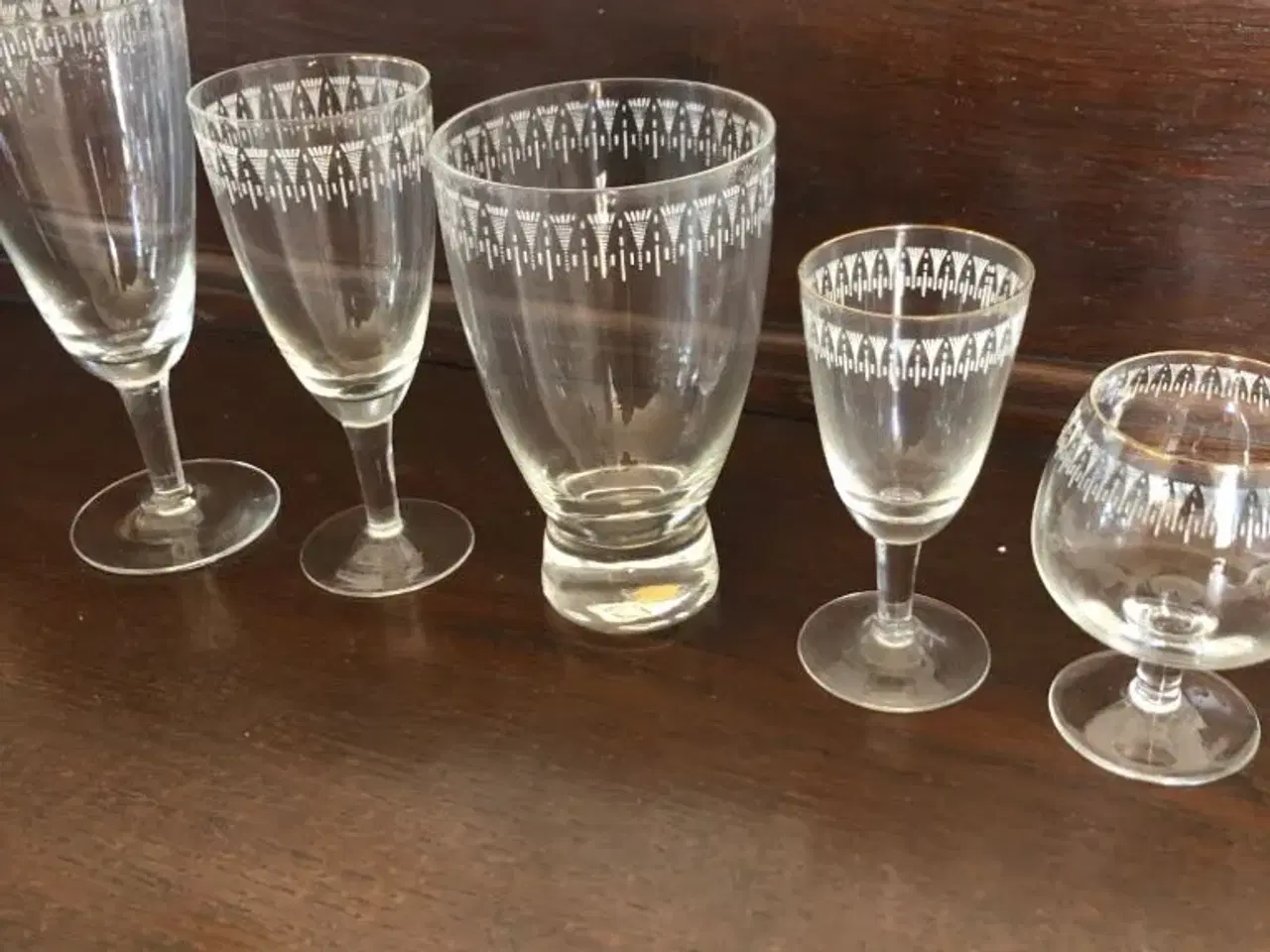 Billede 1 - Kongeå glas