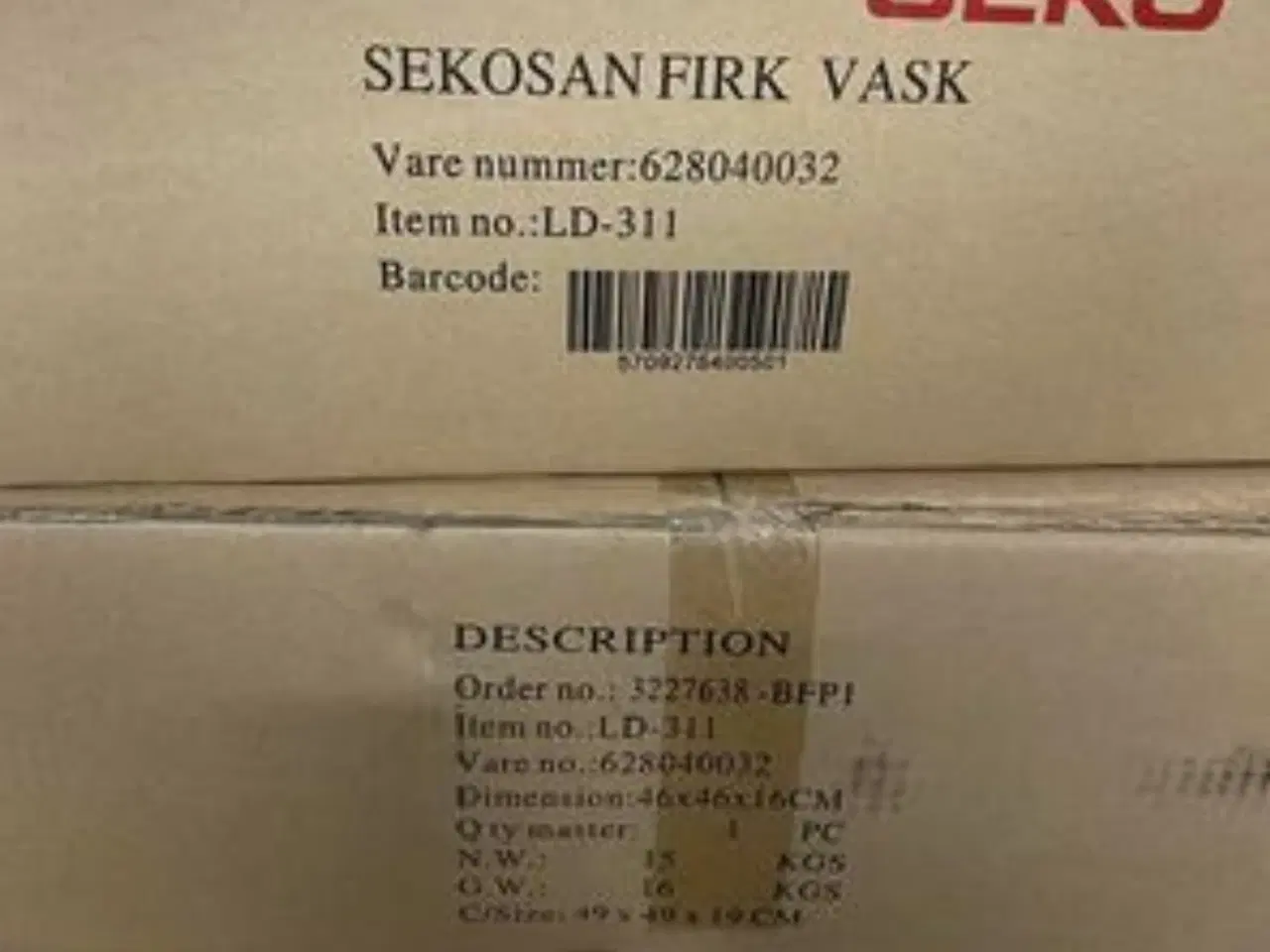 Billede 2 - Seko vask