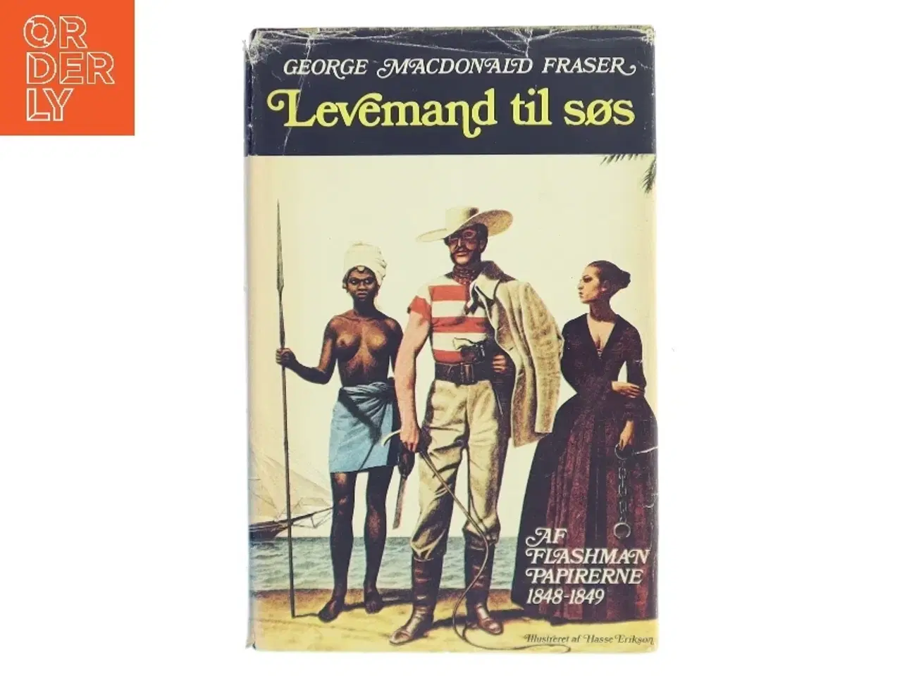 Billede 1 - Levemand til søs af George MacDonald Fraser (Bog)