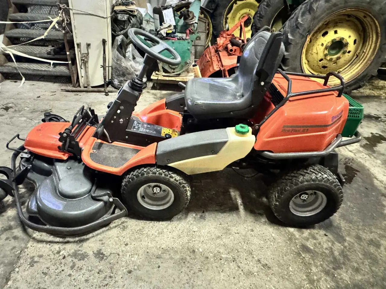 Billede 5 - Husqvarna plæneklipper/havetraktor 