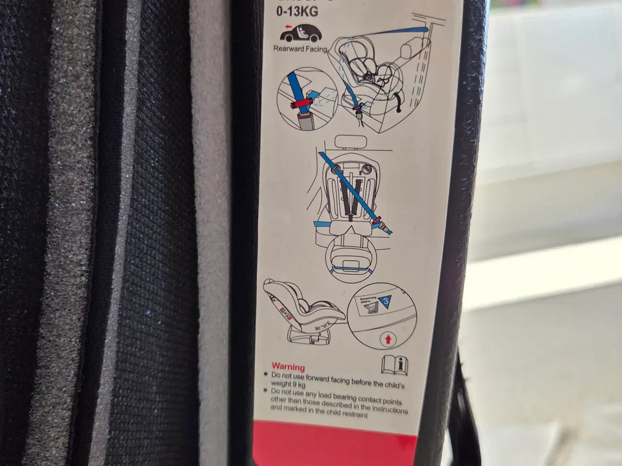 Billede 3 - Soluzo Autostol 0-18 kg Ikke Isofix