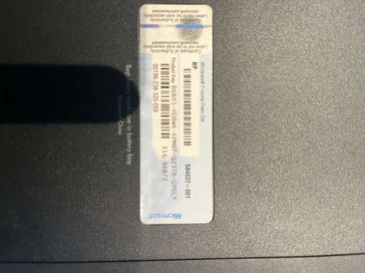 Billede 1 - Bærbar hp computer 