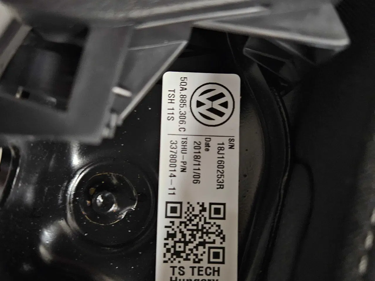 Billede 3 - Vw touran årgang 2019 1 stk bagerste sæde