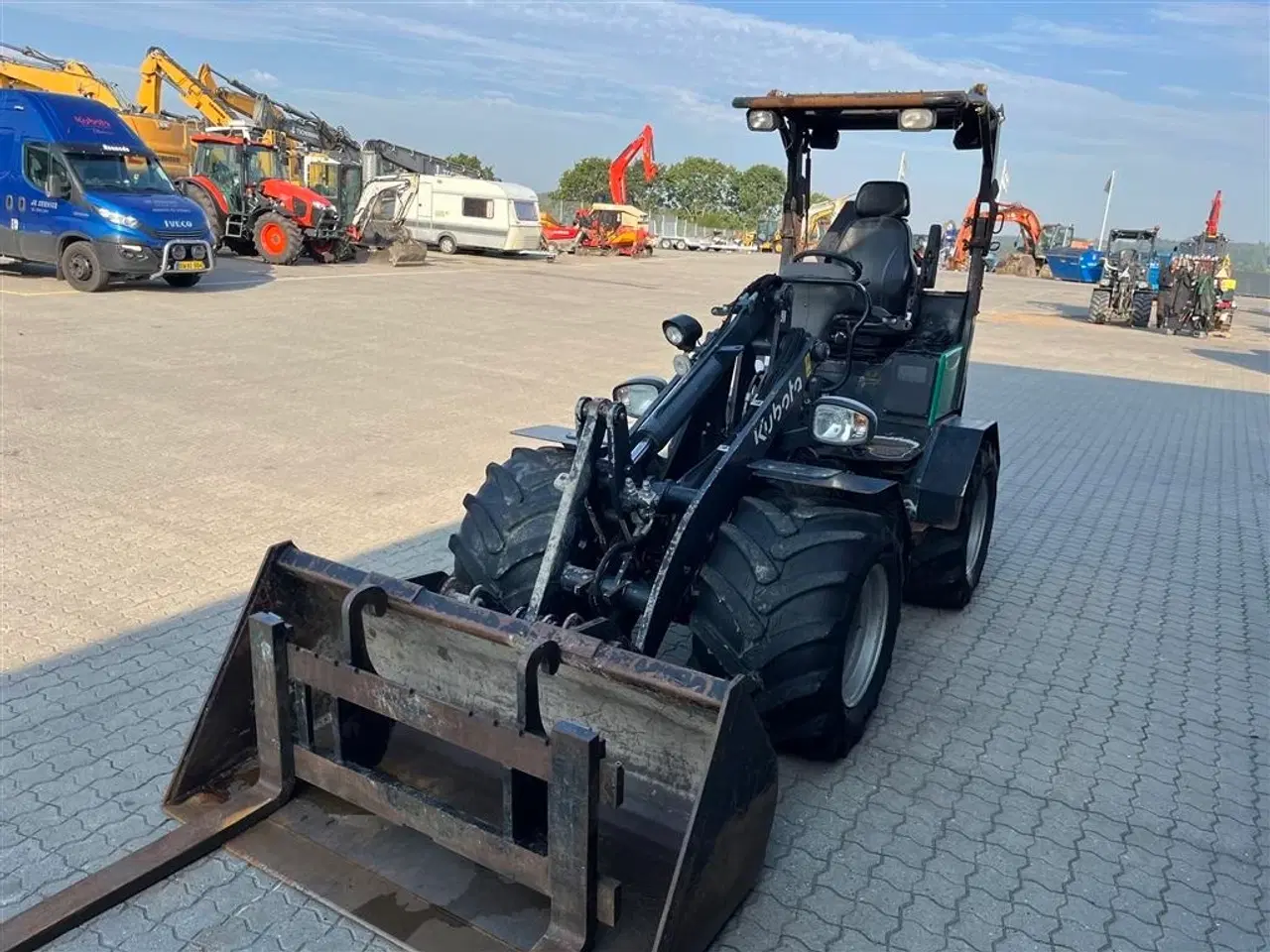 Billede 5 - Kubota RT280 med skovl og gafler