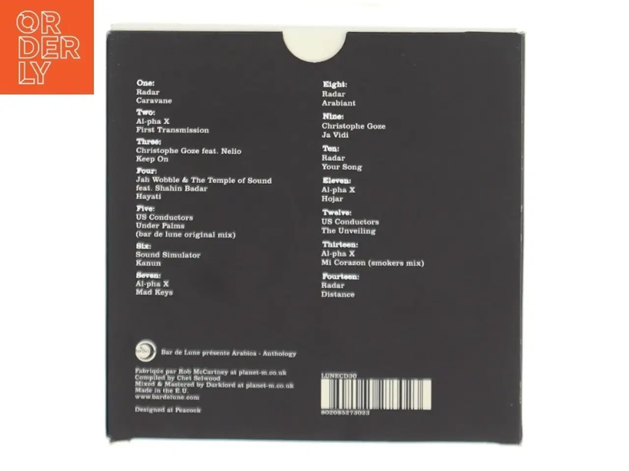 Billede 2 - CD &#39;Arabica Anthology&#39; fra Bar de Lune