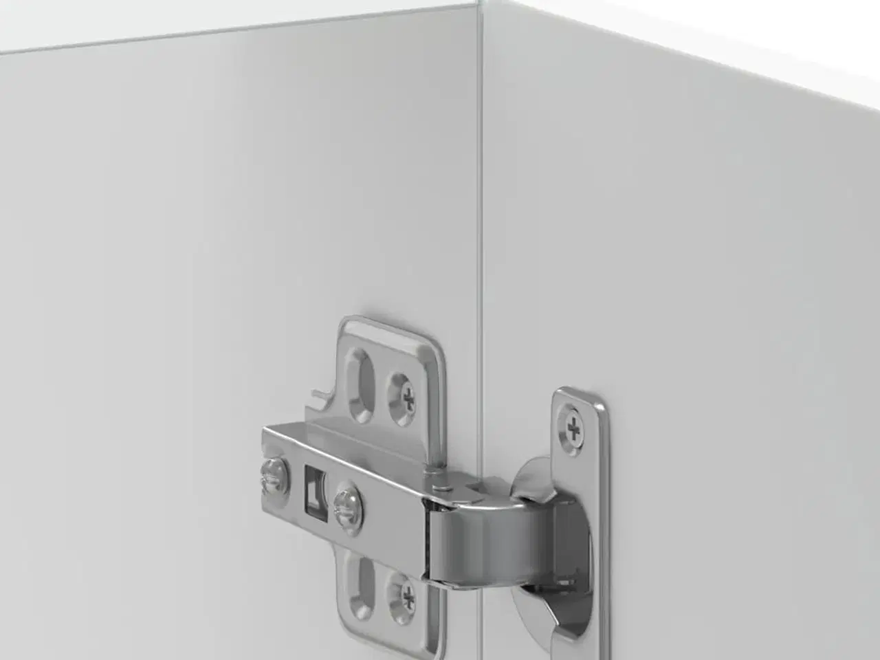 Billede 9 - Underskab til vask Kalmar 60x46x81,5 cm konstrueret træ hvid