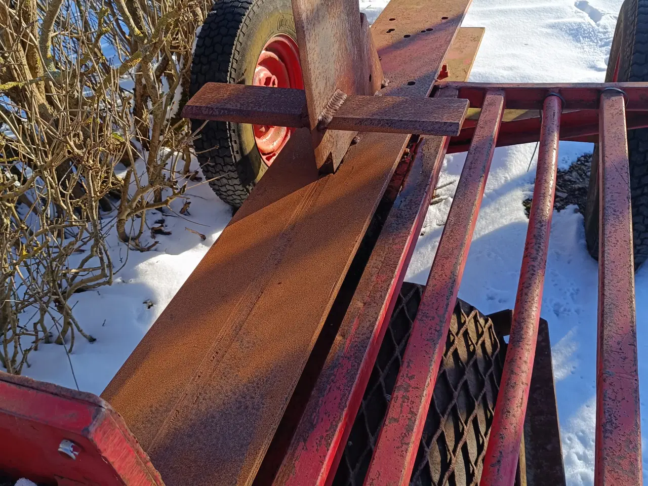 Billede 3 - Hydraulisk kraftig brændekløver