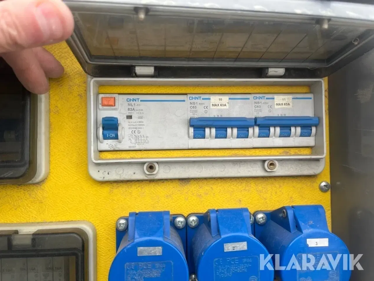 Billede 10 - Byggestrømstavle 1 styk