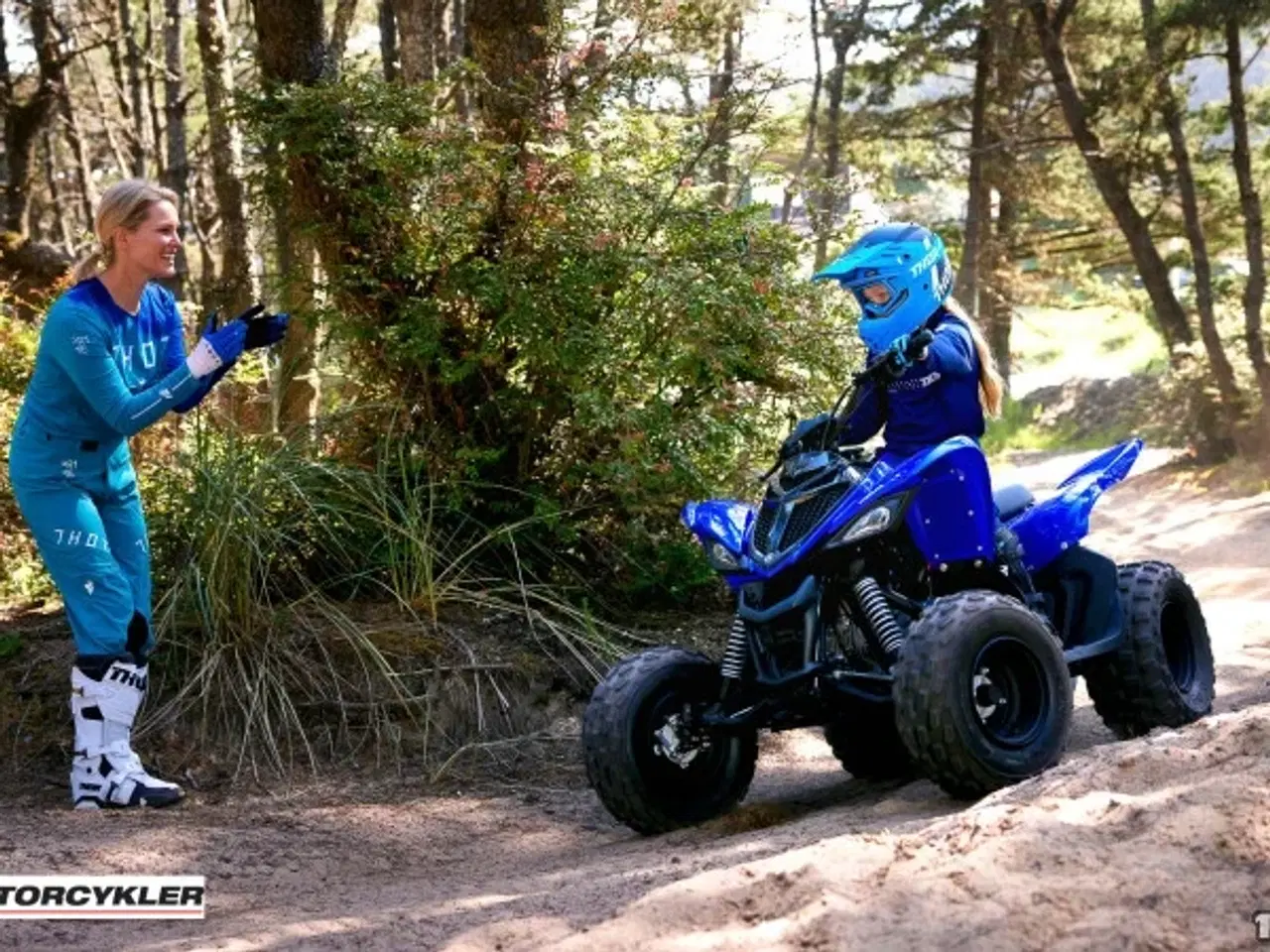 Billede 10 - Yamaha YFM 110 R Teal