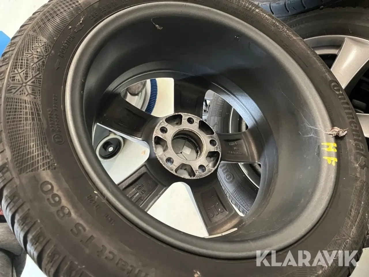 Billede 10 - Fælge med dæk til Mercedes Continental 205/55 R16 94H extra load
