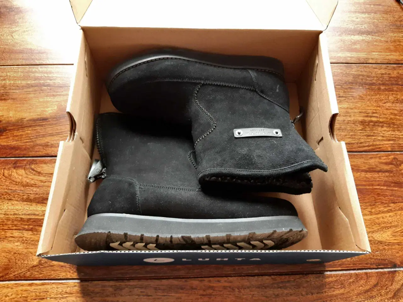 Billede 4 - Flotte Luhta vinterstøvler i ruskind – str. 40