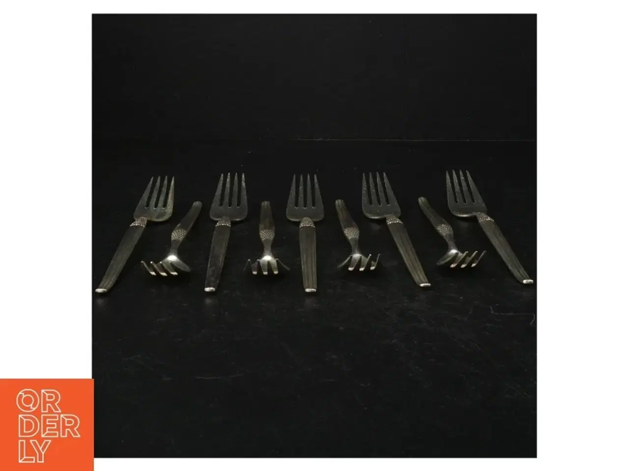 Billede 2 - Cherie Sølv plet gafler (str. 20 cm)fra Gense