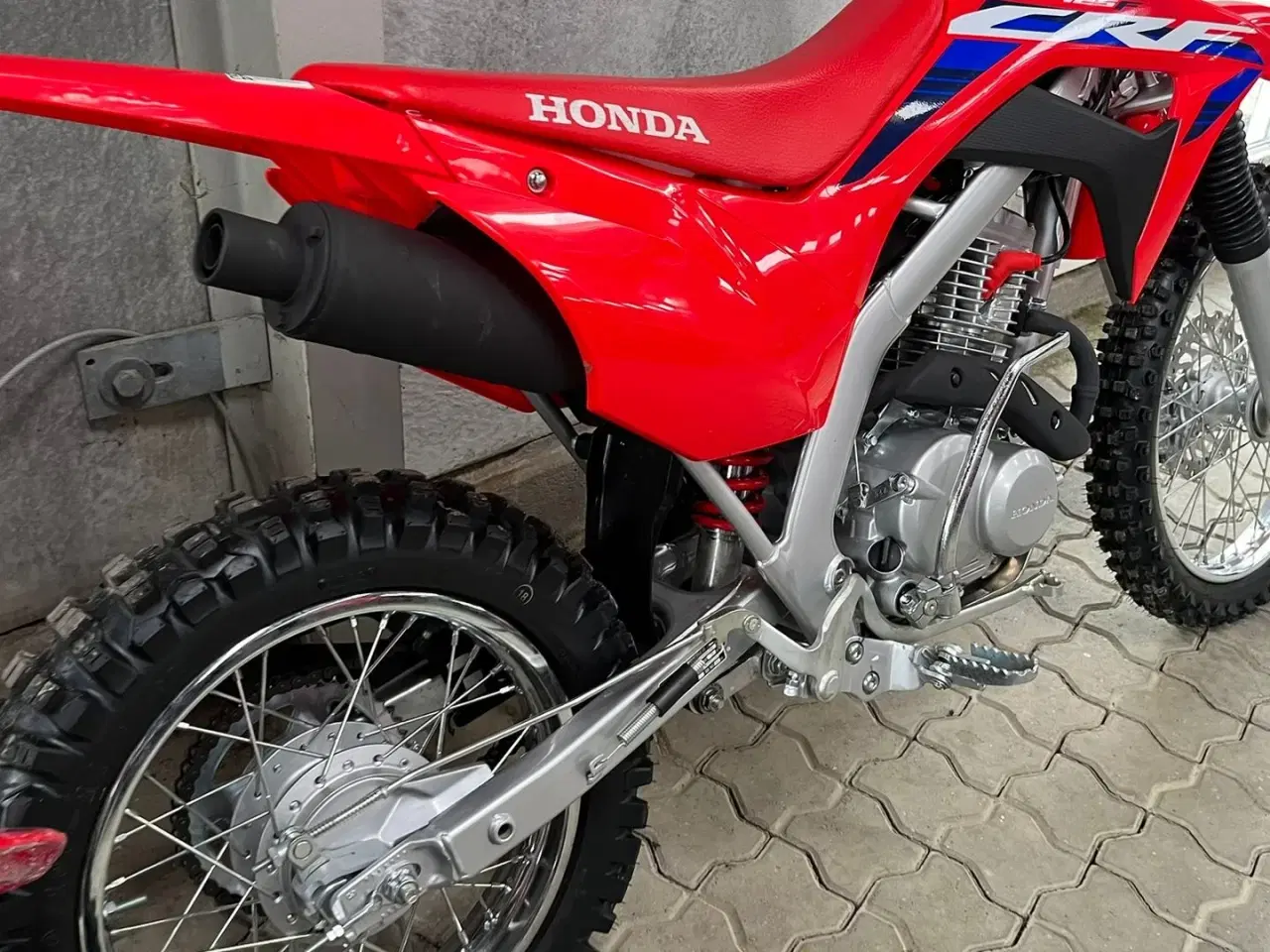 Billede 7 - Honda CRF 125 F DEMO. Rigtig crosser med gear og kobling. Super Fed