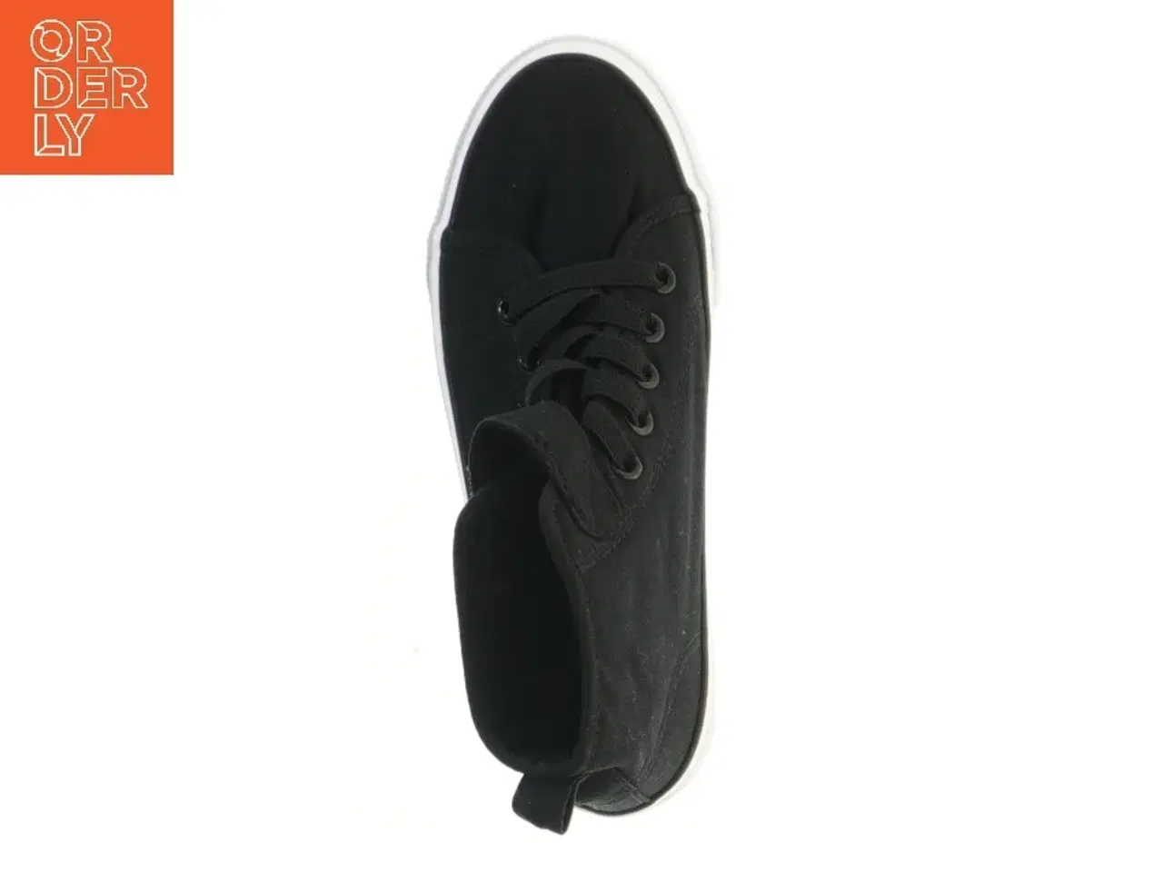 Billede 2 - Sort højskaft sneakers i størrelse 33 til børn (str. 33 ) fra ukendt