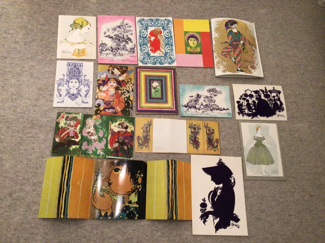 Billede 1 - Bjørn Wiinblad postkort