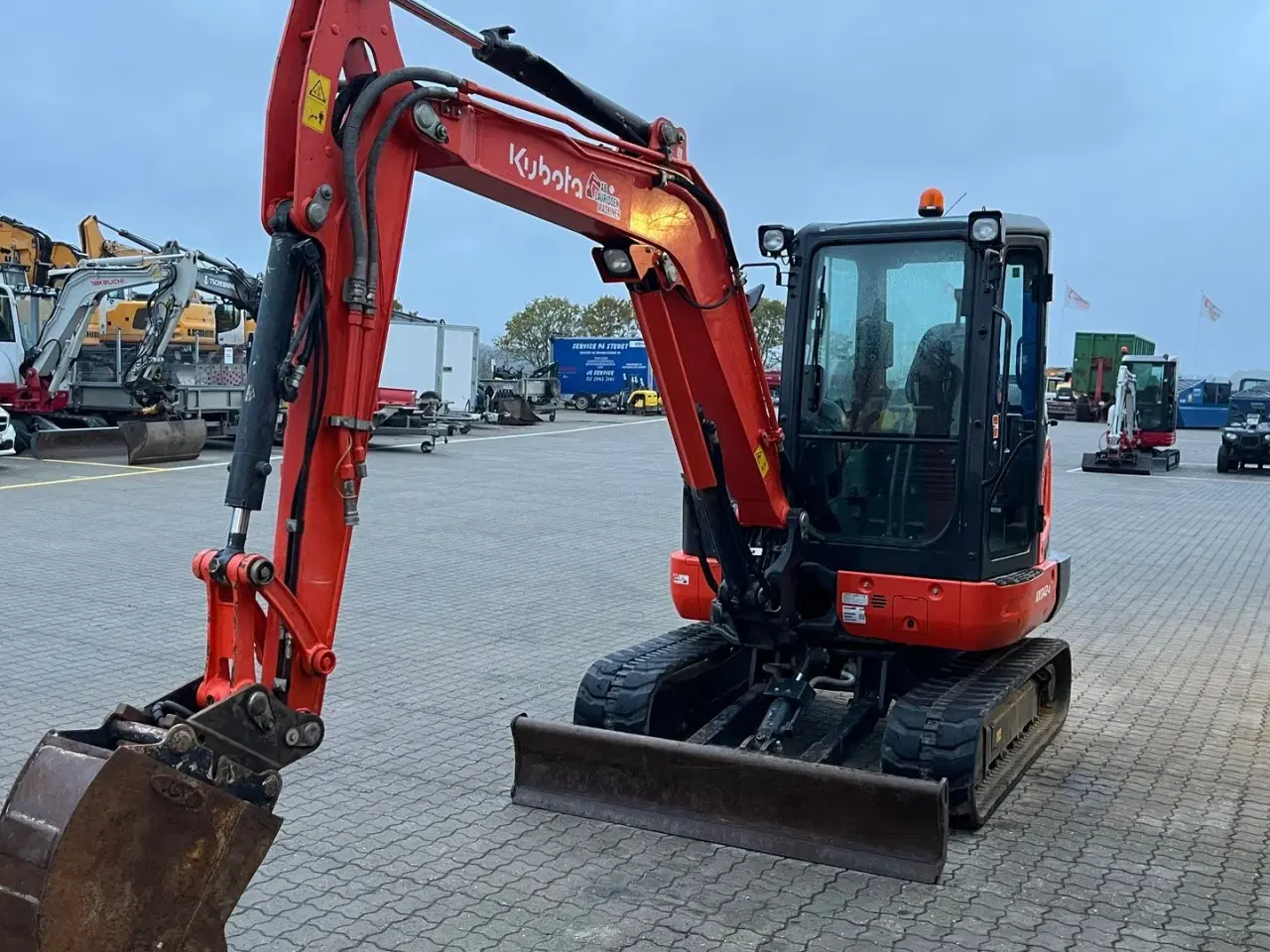 Billede 7 - Kubota Kx042-4 Hydraulisk s40 + graveskovl