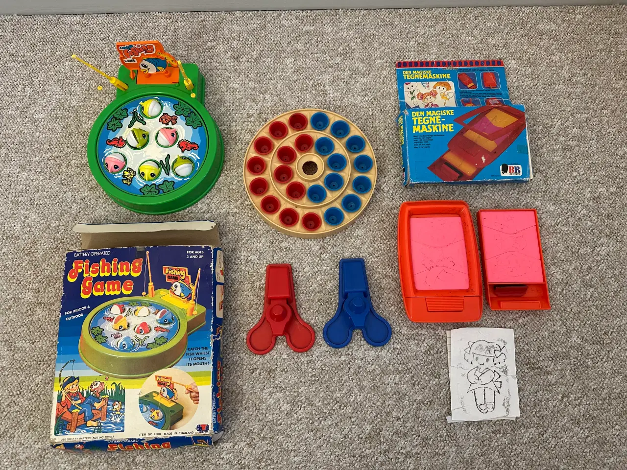 Billede 1 - Retro spil fra start 80´er