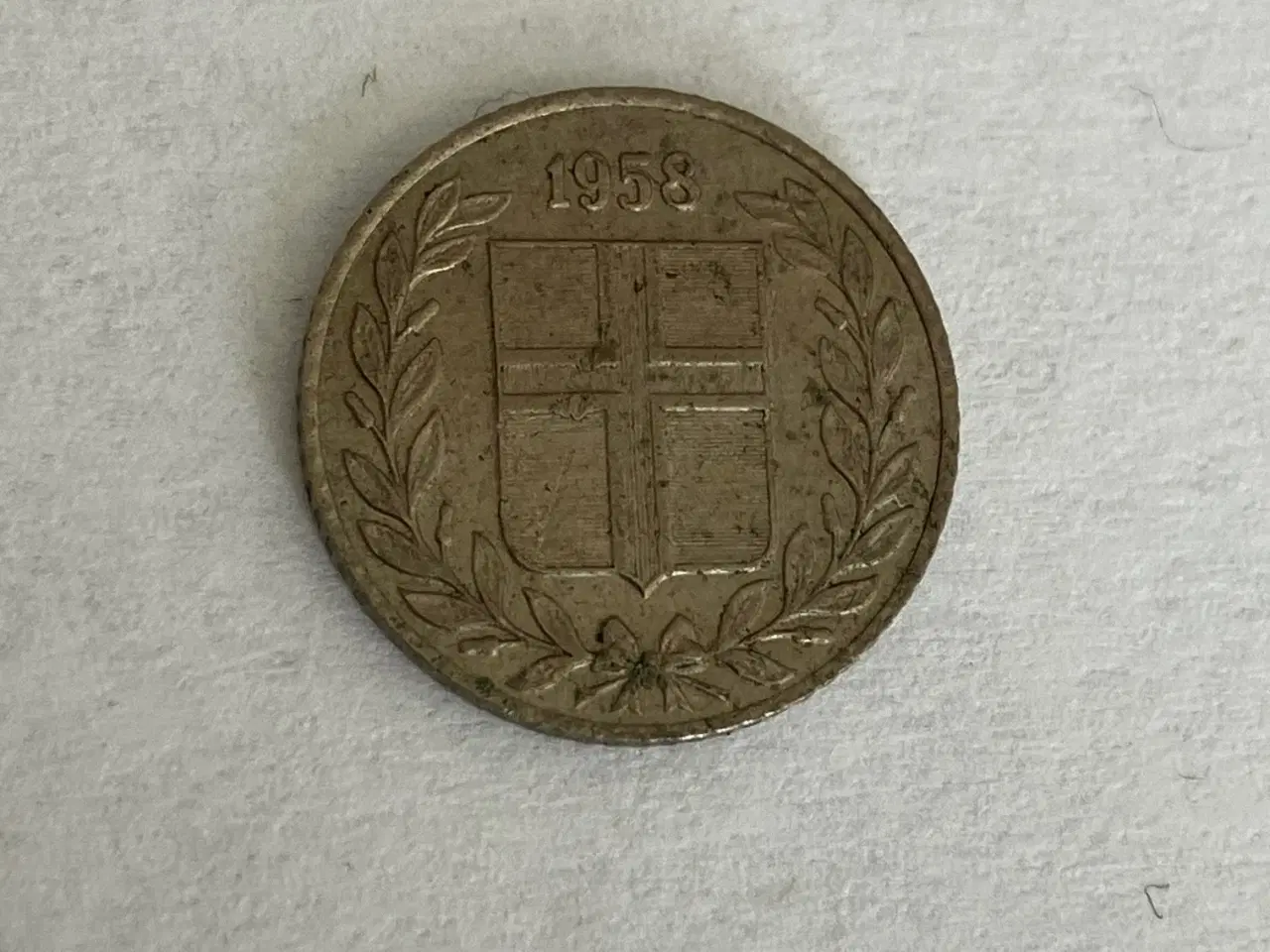Billede 1 - 10 Aurar Iceland 1958
