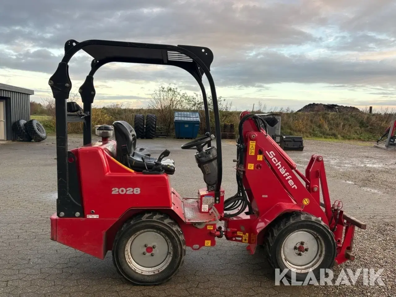 Billede 6 - Minilæsser Schäffer 2028 L-H