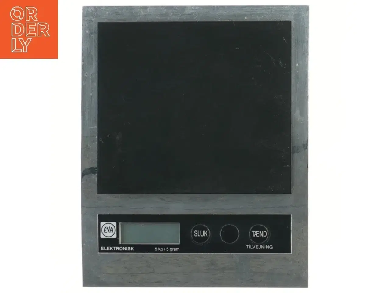 Billede 1 - Elektronisk køkkenvægt fra EVA (str. 19x23 cm)