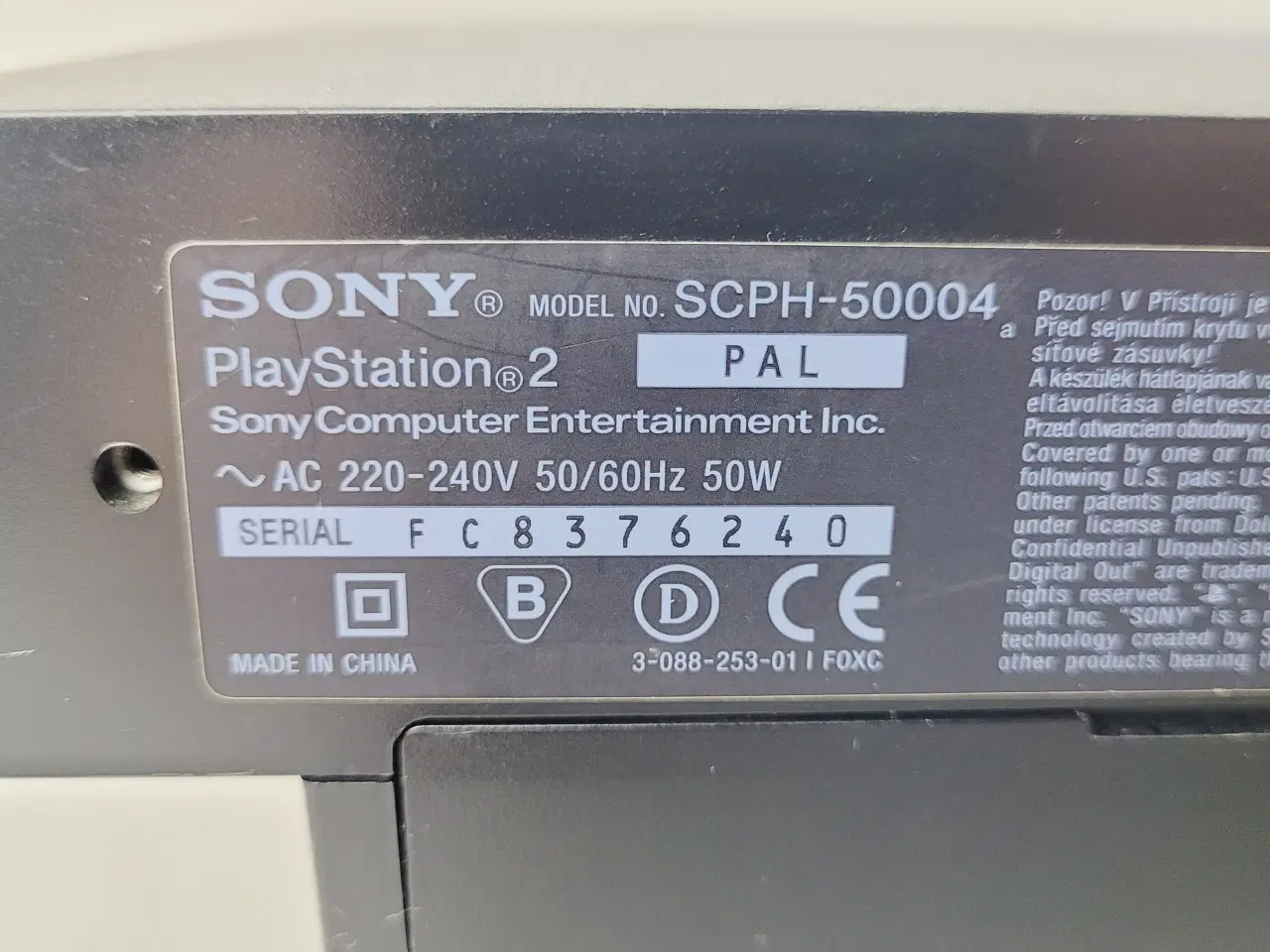 Billede 7 - ⭐️· 🕹️ PlayStation 2 (PS2) Fat Model Komplet Sæt