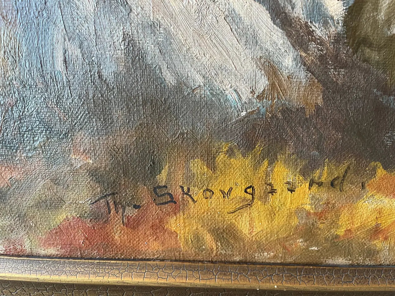 Billede 2 - Bornholms kystmotiv af Th. Skovgaard