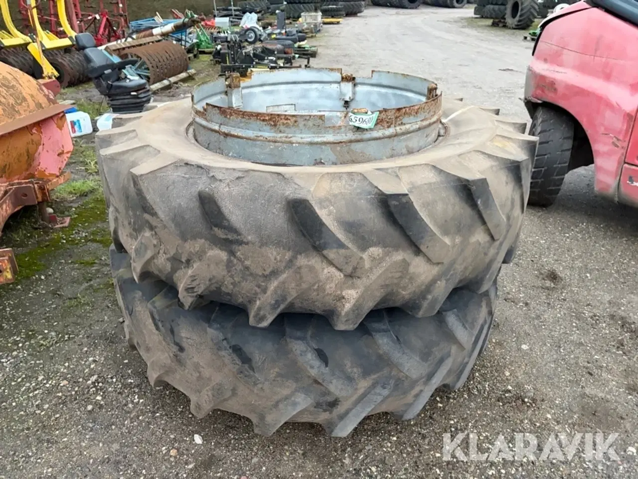 Billede 3 - Tvillingehjul Michelin 18.4R38 BIB 1 sæt