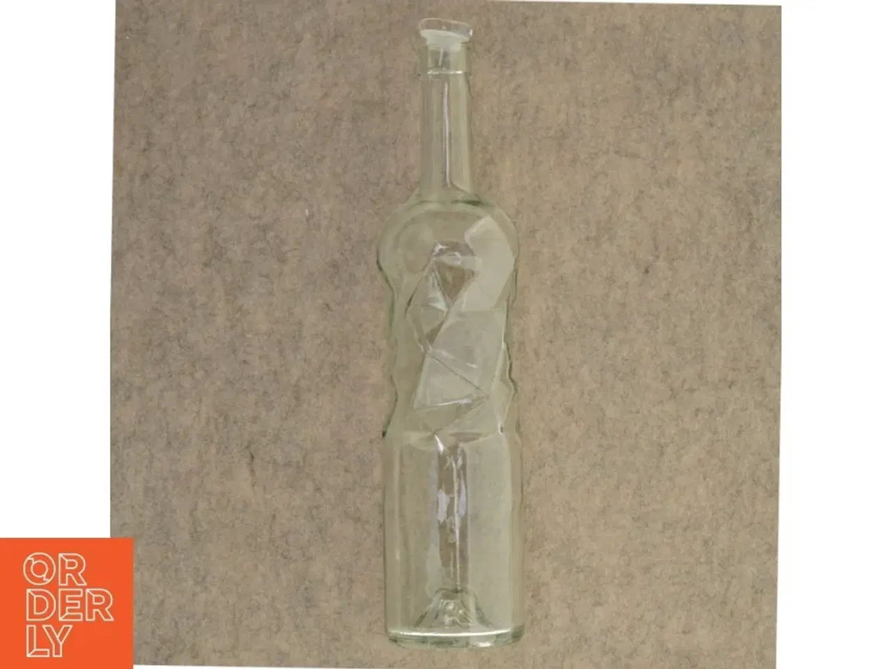 Billede 1 - Glasflaske (str. 32 x 8 cm)