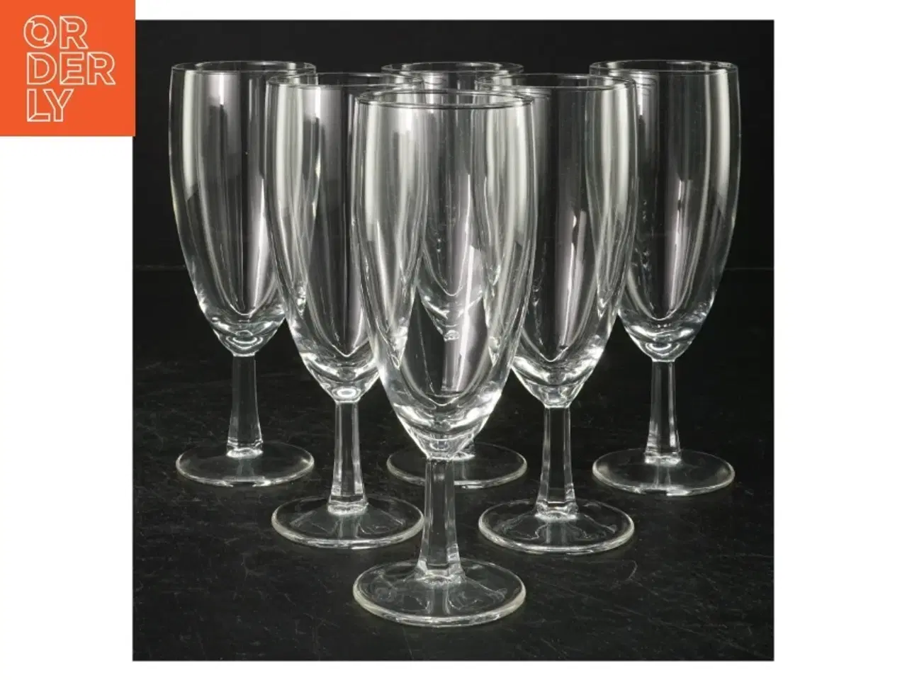 Billede 1 - Champagneglas (str. 6 styk. 15 cm)