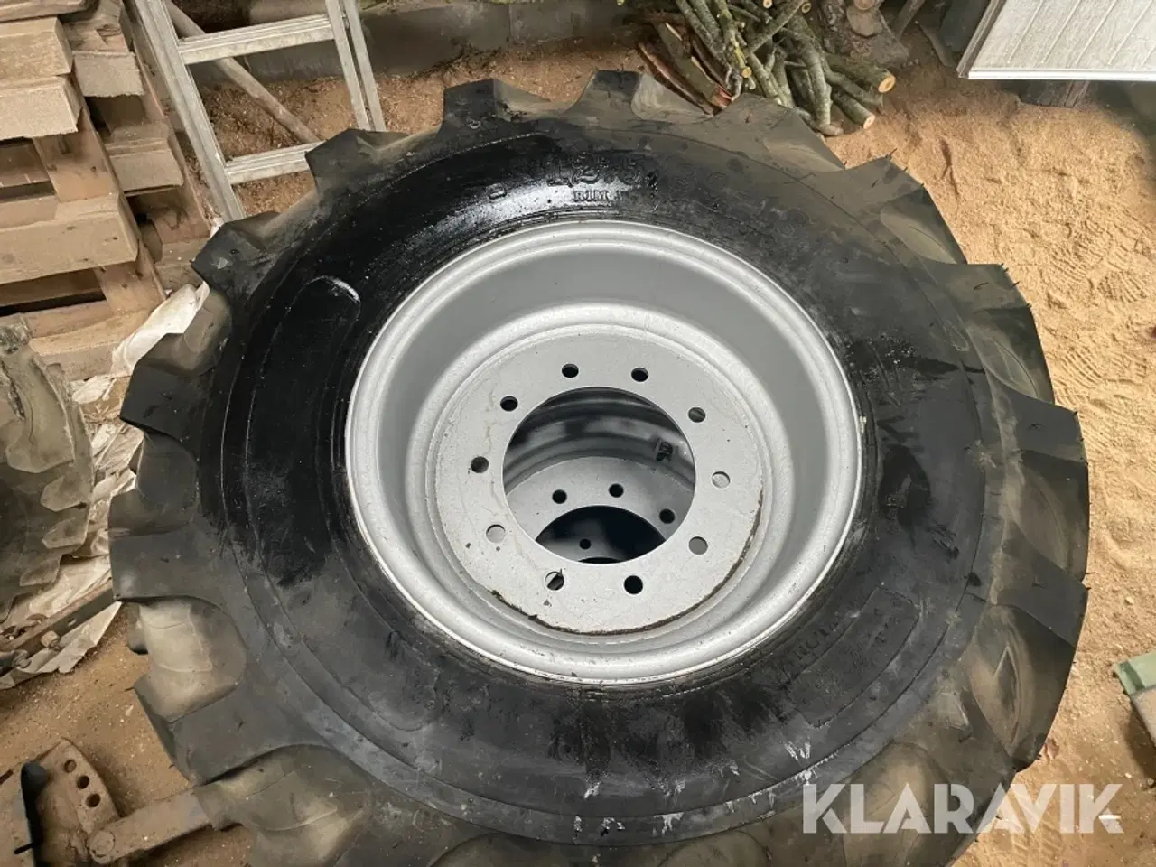 Billede 10 - Entreprenørdæk Dunlop Stabilia med skum - 4 styk