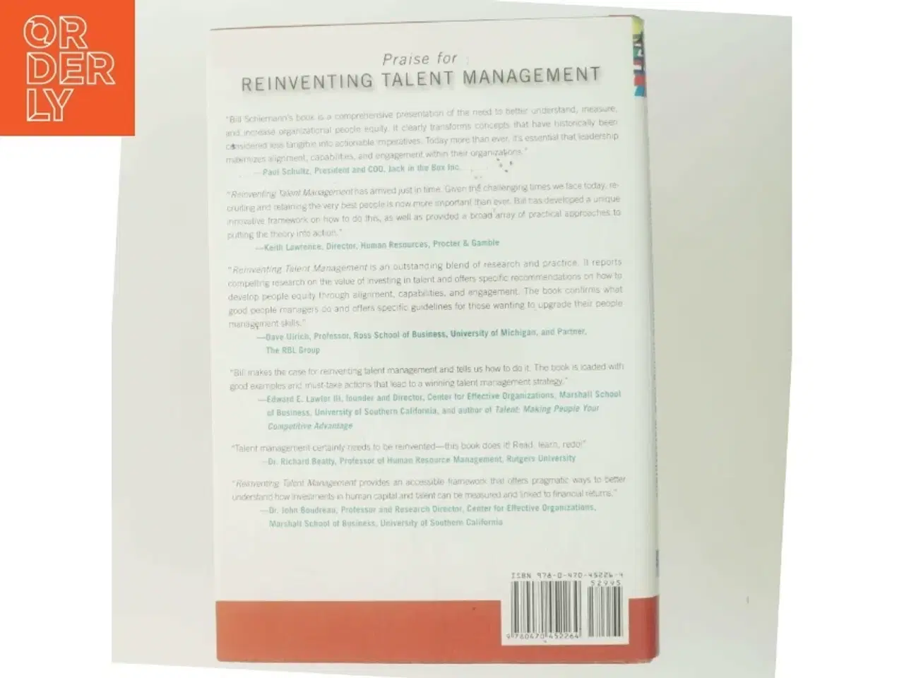 Billede 3 - Reinventing Talent Management af William A. Schiemann (Bog)