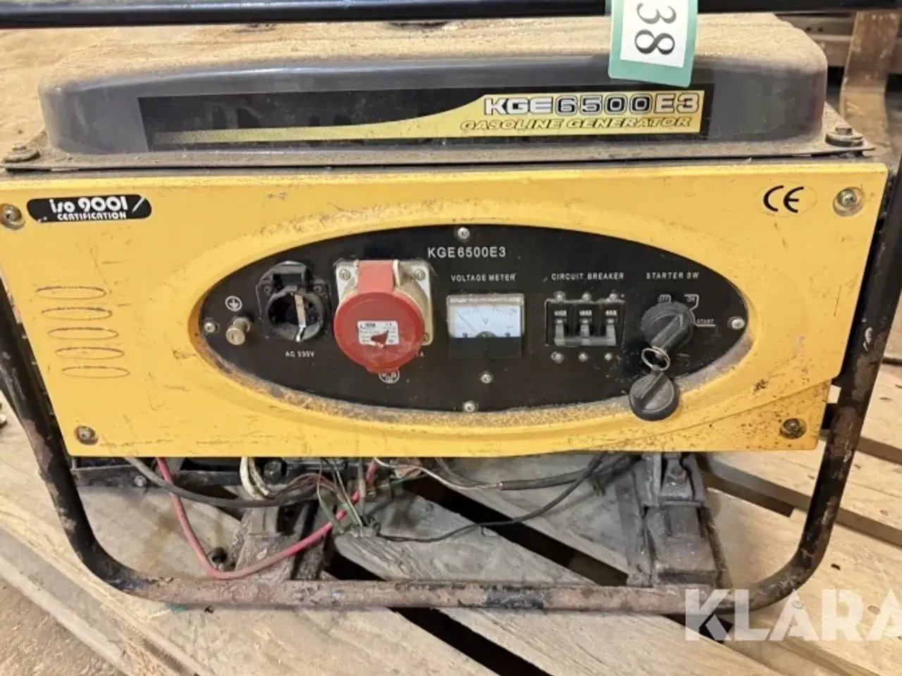Billede 7 - 6 kVA Generator KGE6500E3 Kipor KGE6500E3