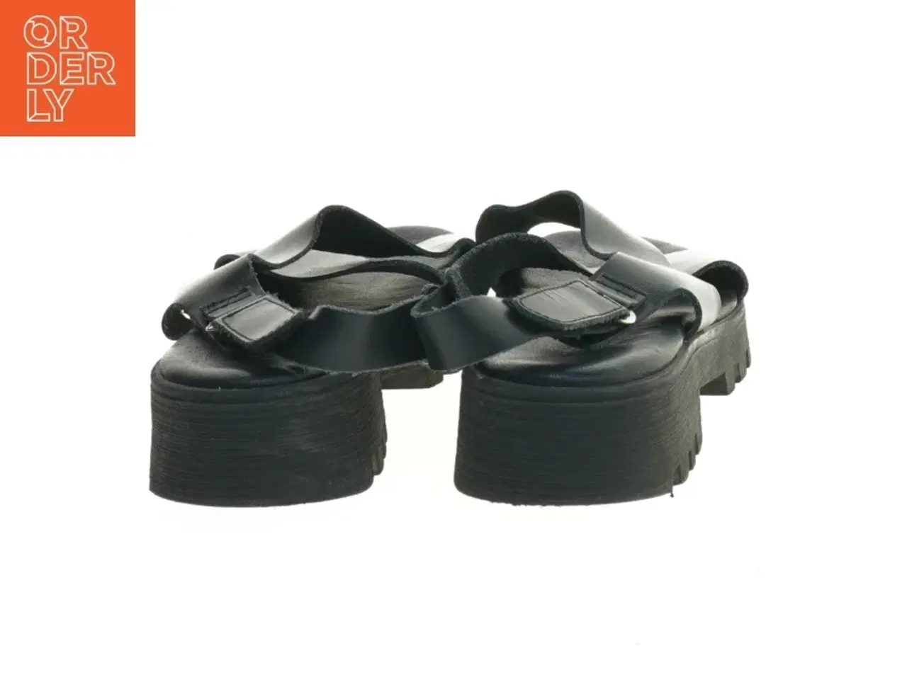 Billede 2 - Læder sandaler i størrelse 42 (str. 42 )