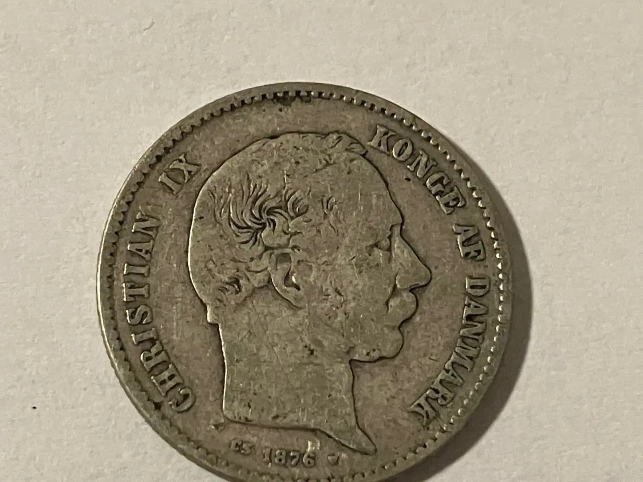 Billede 1 - 1 Krone 1876 Danmark