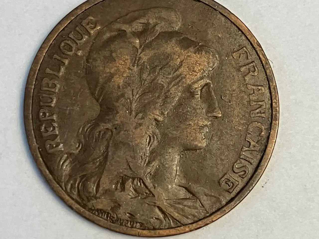 Billede 2 - 5 Centimes France 1912