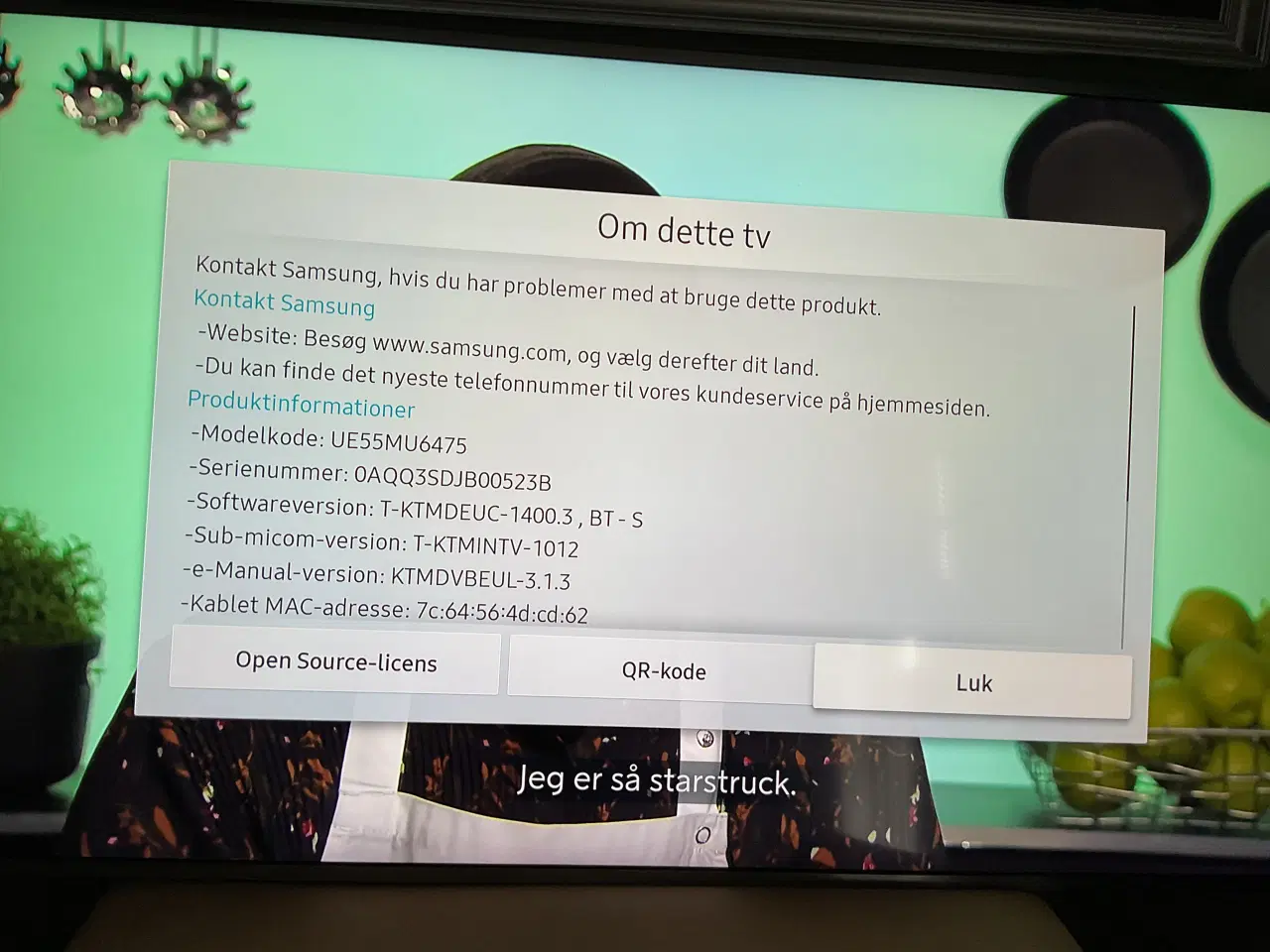 Billede 5 - TV Samsung UE55MU6475U