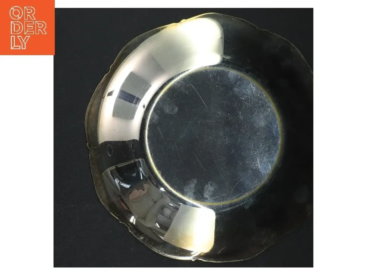 Billede 3 - Dekorativ sølvpletfad (str. 20 cm)