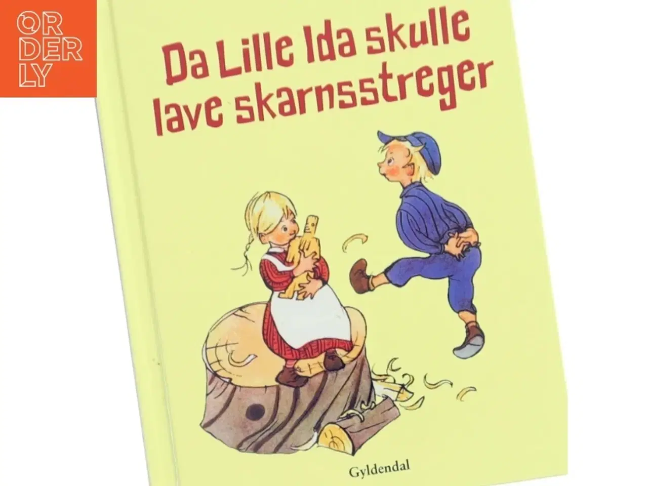 Billede 1 - Da Lille Ida skulle lave skarnsstreger af Astrid Lindgren (Bog)