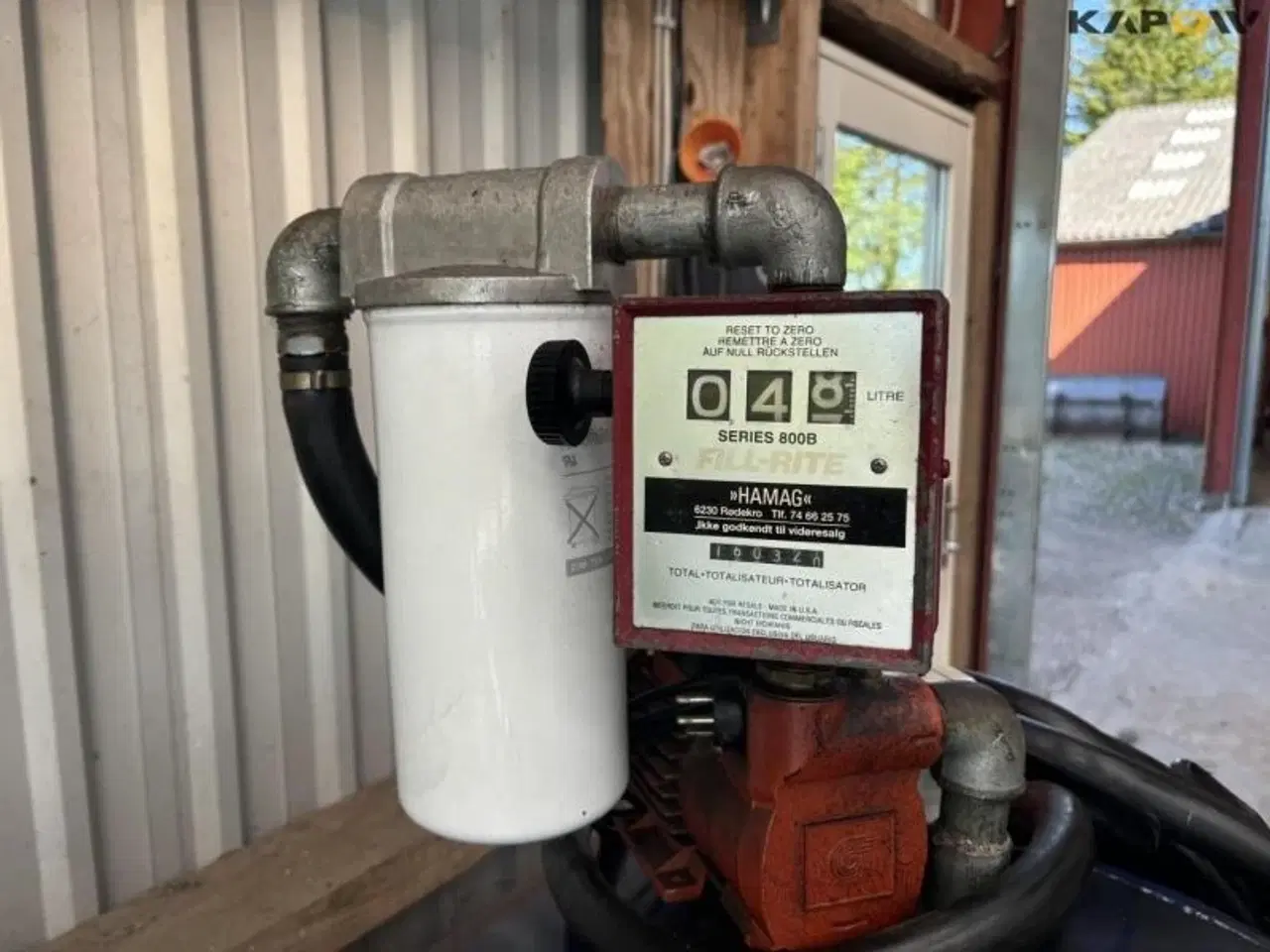 Billede 5 - Thyholm Diesel tank 2500L