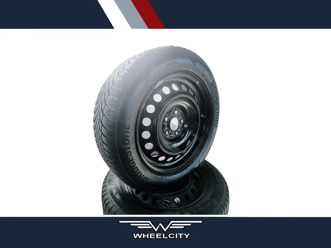 Billede 1 - 5x114,3 17" ET45 nav 60,1ø CHR vintersæt inkl.TPMS