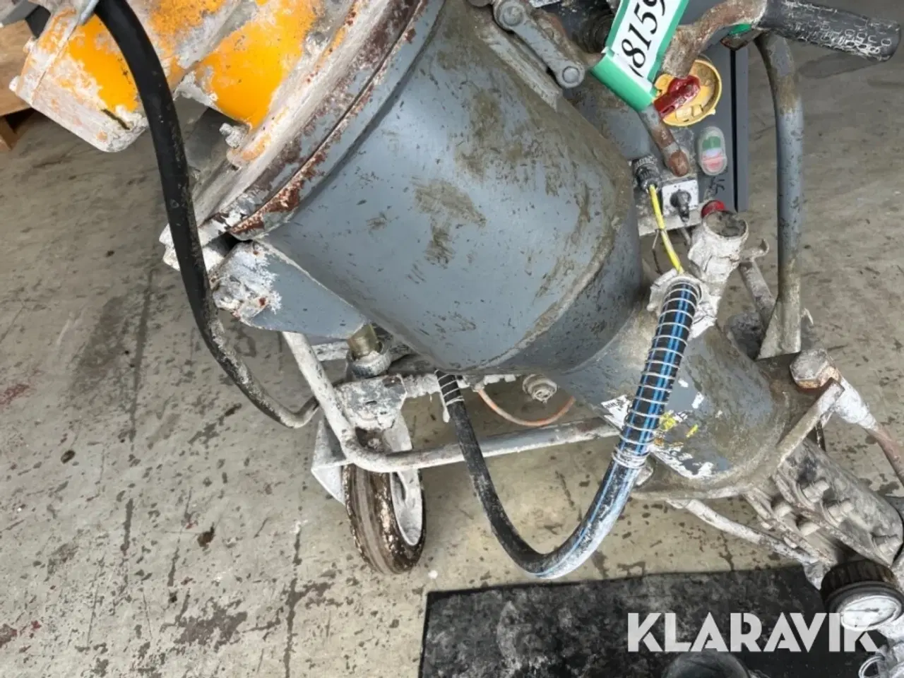 Billede 4 - Mørtelpumpe Putzmeister MP 25