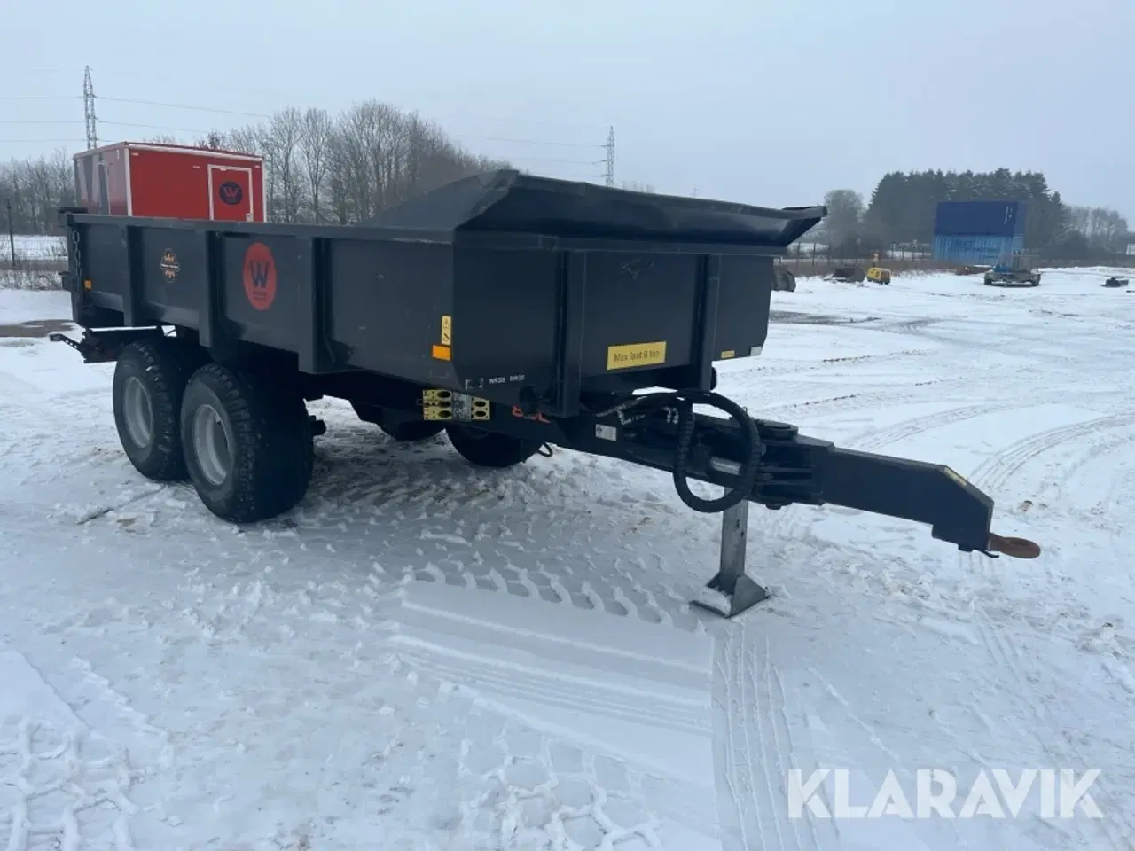 Billede 2 - Tipvogn Palmse Trailer 8 ton
