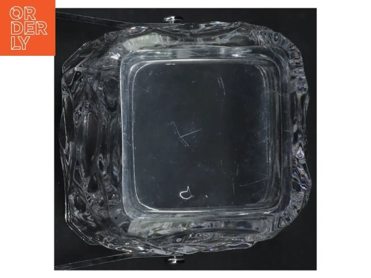 Billede 4 - Gennemsigtig glas isspand (str. H. 13 cm)