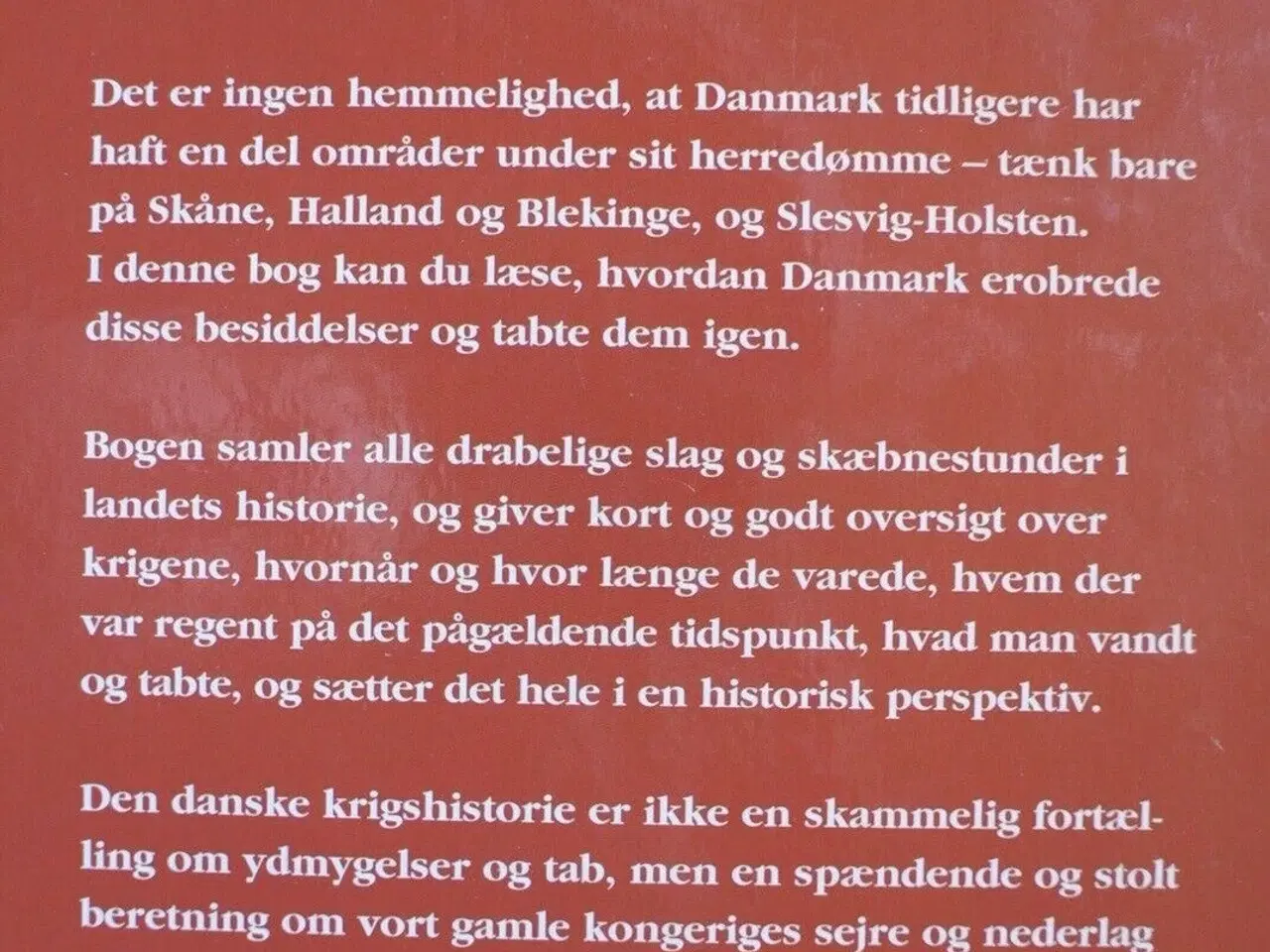 Billede 2 - kort og godt om danske krige. med dedikation, Af l